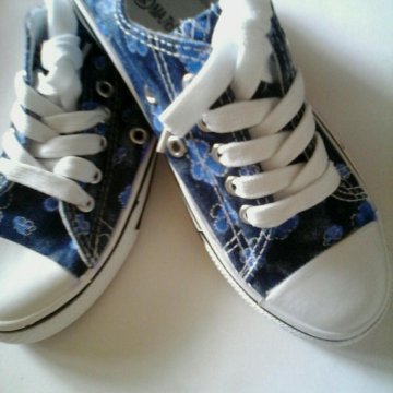 Кеды джинсовые новые