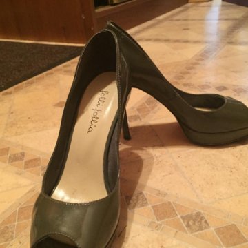 Туфли 38р.,новые.Кабл.-8 Платф.-1см.Фирма-folia,ко