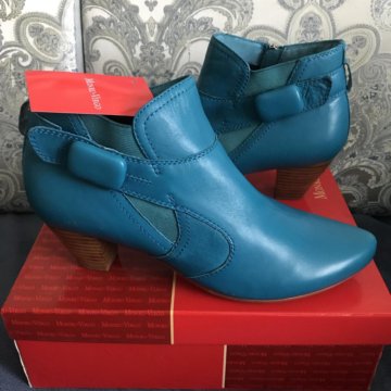 Ботильоны бирюзовые Monru Virgo