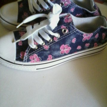 Кеды джинсовые новые