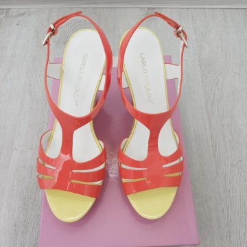 Босоножки Carlo Pazolini кожа 38/39р