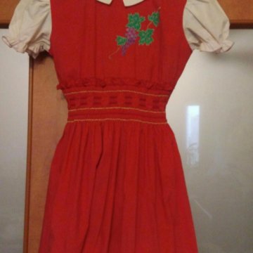 Китайское платье для девочки времен ссср