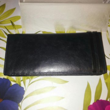 Кошелек портмоне кожаный CorsoComo синий