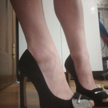 Новые замшевые туфли