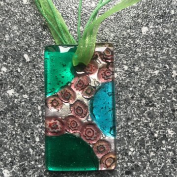 Подвеска муранское стекло