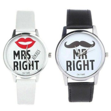 Часы MR RIGHT и MRS ALWAYS RIGHT