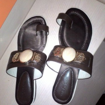 Сабо из натуральной кожи Maskotte 38разм.