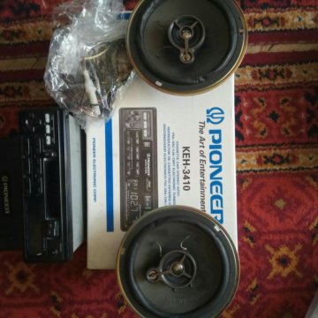 Pioneer keh-3410+автоколонки