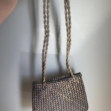 Плетённая сумка, привезена из Португалии