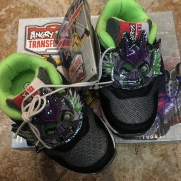 новые!!!! Кроссовки Angry Birds Transformers