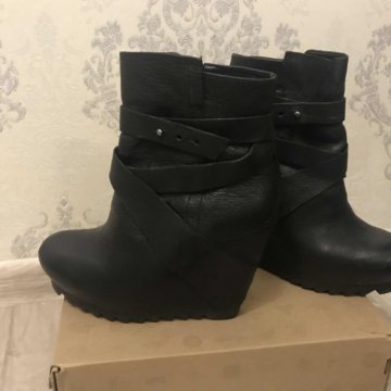 Сапоги натуральная кожа ash