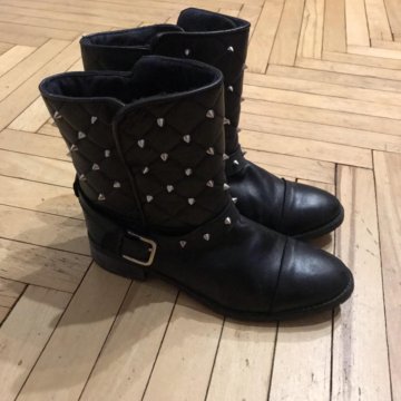 Сапоги байкерские