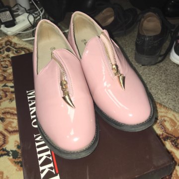 Ботинки розовые