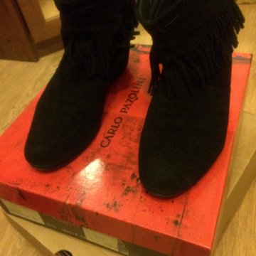 Ботиночки замшевые