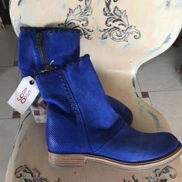 Сапоги A.s.98 ИТАЛИЯ ???????? новые кожа 39