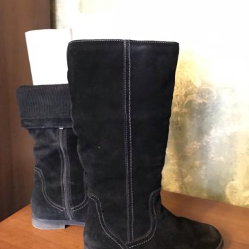 Сапоги зимние черные