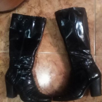 Сапоги осенние утепленные.