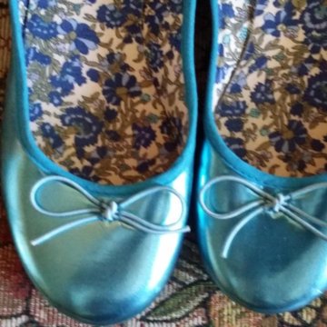 Балетки перламутровые р. 36-37