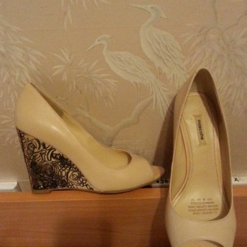 Туфли кожаные женские