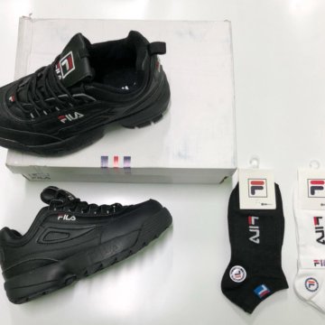 ????Кроссовки Fila Disruptor 2 (Фила) Кожа + Подарок