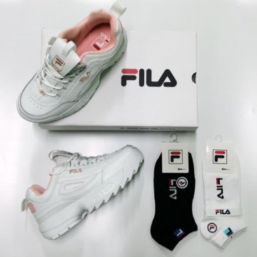 ????Кроссовки Fila Disruptor 2 (Фила) Кожа + Подарок