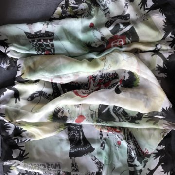 Шарф Moschino шёлк