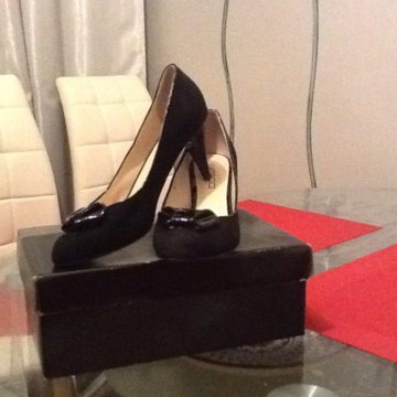 Туфли женские размер 39-40 , замшевые