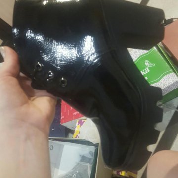 зимние полусапожки