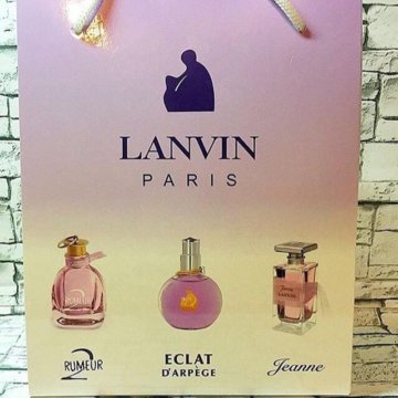 Lanvin подарочный набор. Подарочный набор Ланвин.