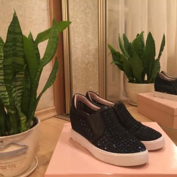 Ботиночки летние на танкетке, Италия ????????, р.36