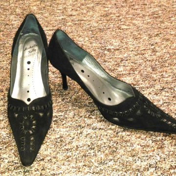 Туфли женские натуральная замша (новые)