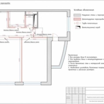 План демонтажных работ гост