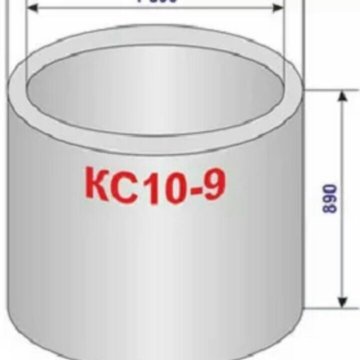 Кольцо стеновое КС 10.6. Кольца ЖБИ КС 10-6. Кольцо стеновое КС 10-6 10001160900. КС 10.9.