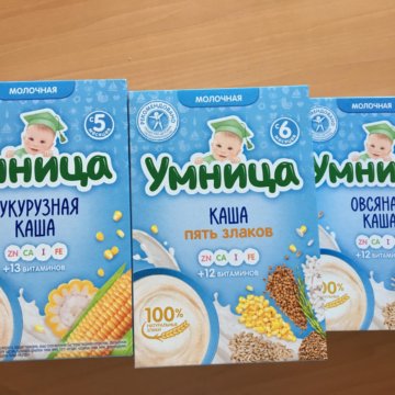 Детская каша умница калорийность