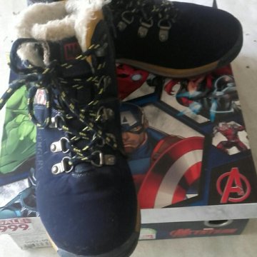 Детские зимние ботинки Marvel