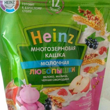 Детские каши с 12 месяцев до 36 месяцев полная версия