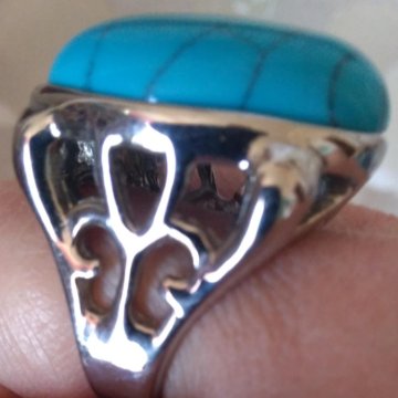 Кольцо родиевое покрытие на18 раз Корея