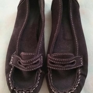 Балетки замшевые Карло Позолини