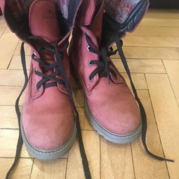 Ботинки натуральная кожа 35 размер