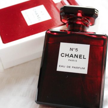 chanel no 5 limited edition red