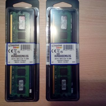 Оперативная память Kingston KVR800D2N5/2G 2ш