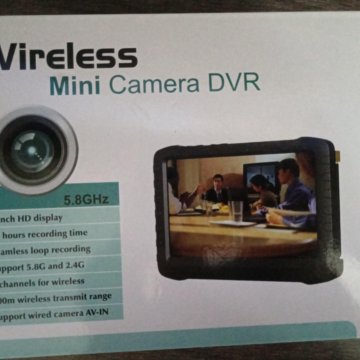 Беспроводной видеоглазок с записью и датчиком движ