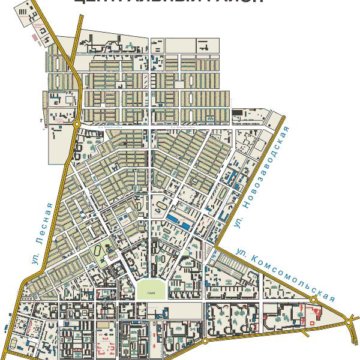 Карта Тольятти Фото