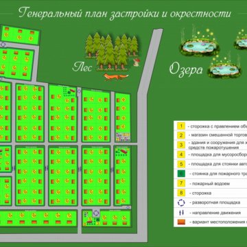 Почтовый индекс заречный. План поселка мебельной фабрики.