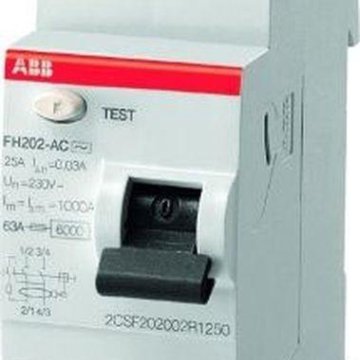 Abb fh202 ac 25a схема подключения