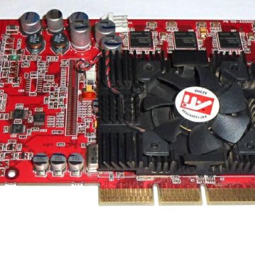 Видеокарта AGP Radeon 9500 Pro 128 Mb