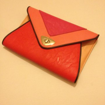 Сумка на цепочке color block