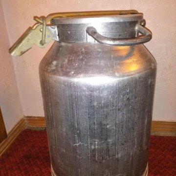 Сколько литров в молочной фляге старого образца алюминиевой