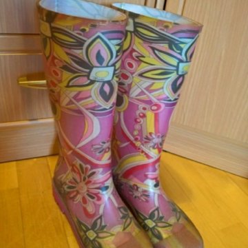 Резиновые сапоги Эмилио Пуччи