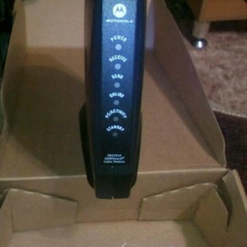 Кабельный модем motorola model:SB8101E-SN